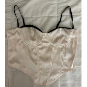 Satin Colorblock Going Out Top